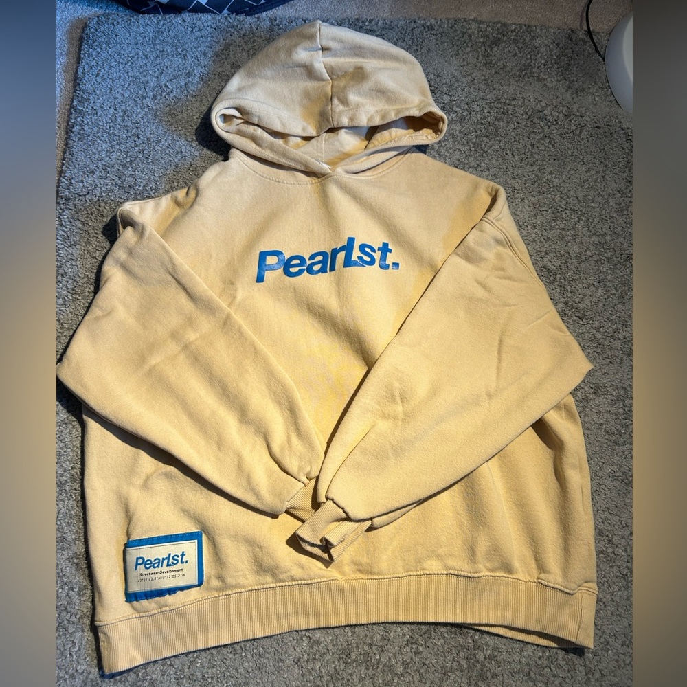 oversized beachy pull and bear hoodie